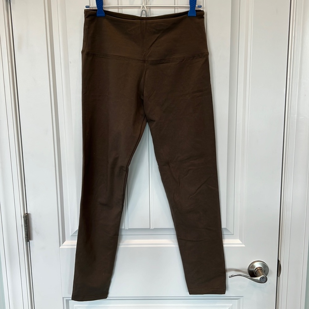 Suave olive green leggings size small